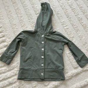 Kate Quinn Little Liam Green Cardigan 2T